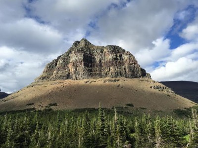 ACK acorn rock at logan pass