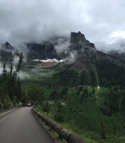 ACK misted mountains on going-to-the-sun road